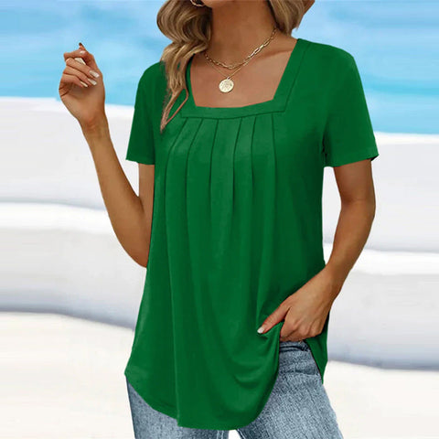 Dianna | Stylische Plisseebluse Damen - Elegante Business Bluse für mühelose Eleganz