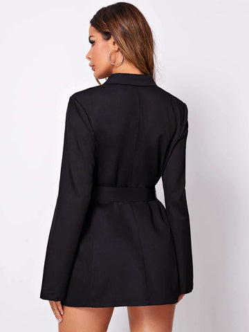 Lia | Eleganter schwarzer Blazer