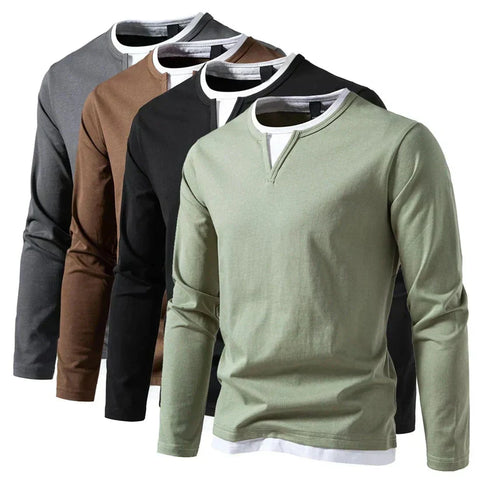 Adan | Stylisches Langarmhemd Herren - Elegante Business Hemden für Fashion Men & Winteroutfit Herren