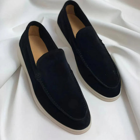 Jamir | Elegante Wildleder-Loafers Herren - Perfekte Business Loafers für Winteroutfit Herren