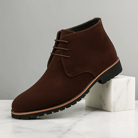Genevieve | Winterschuhe Herren 2025 - Elegante Chukka Stiefeletten für Business Casual