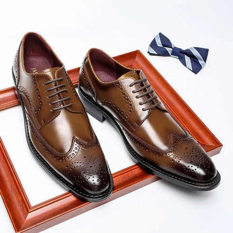 Roan | Pembroke 100% Rindleder Brogues