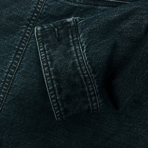 【24-hour shipping out】Men's Vintage Stand Collar Denim Jacket 75697045X