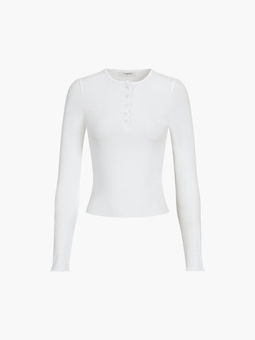 Leonie | Everyday Rib Langarm-Top
