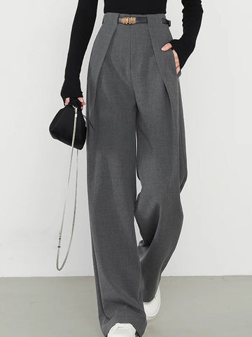 Clara | Elegante Gerade Hose mit Taschen