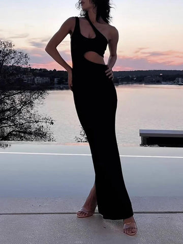 Clara | Elegantes Maxikleid mit Cutout-Design