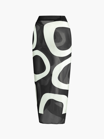 Clara | Chiffon Knotted Cover Up