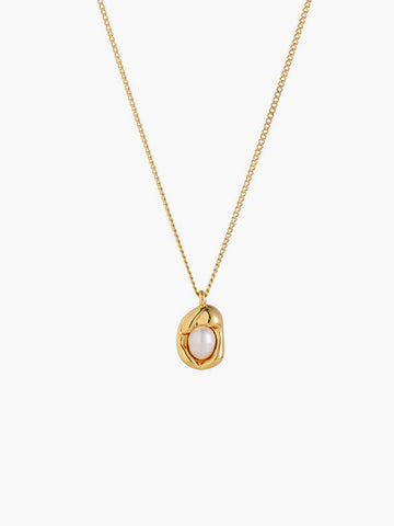 Laura | Elegante Perlen Anhängerhalskette