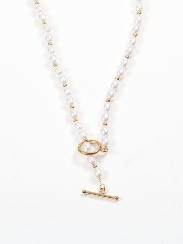 Eleganz für jeden Anlass | Romance Peral Lariat Halskette