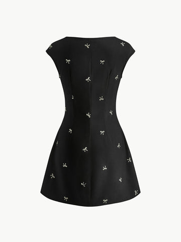 Clara | Elegantes Tank-Kleid mit Schleifendetail