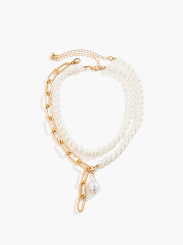 Clara | Elegante Barocke Perlenkette