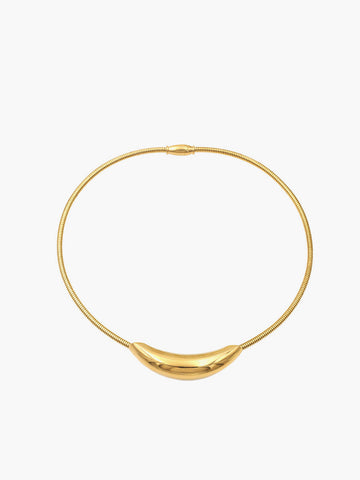 Caroline | Chic O-Ring Choker Halskette