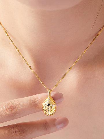 Lukas | Anhänger-Halskette Set mit Diamant