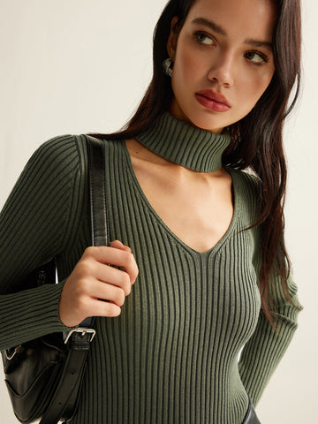 Sophie | Elegantes Slim Fit Strickoberteil