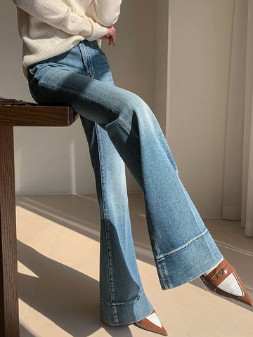 Paul | Elegante Slim Fit Jeans mit Drapierung