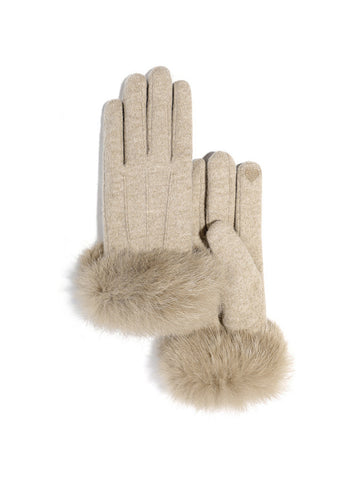 Felix | Cashmere-Handschuhe aus Kaninchenfell