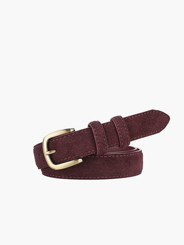 Felix | Eleganter Suede Gürtel mit Schnalle