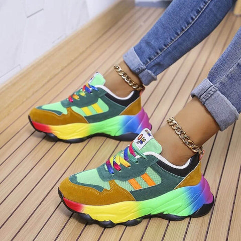 Naomi | Eleganter und farbenfroher orthopädischer Sneaker