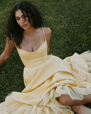 Cassius | Selene-Midi-Kleid