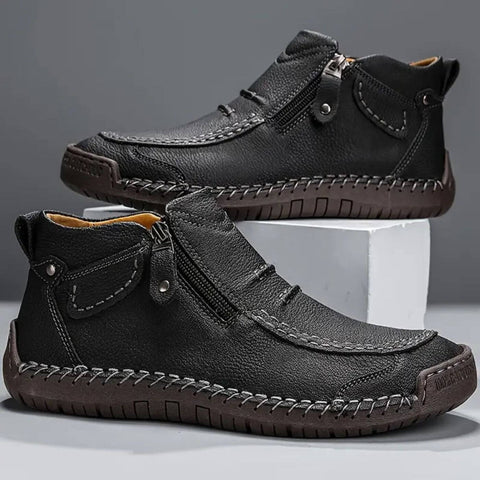 Wayne | Klassische Herrenschuhe mit Komfort - Bequeme Lederschuhe für Business