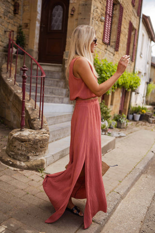 Lily | Stylisches BH Ensemble Terrakotta - Bequemer Alltags-BH Damen mit perfekter Passform