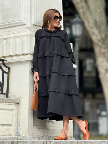 Annemarie | Elegantes Kleid für Herbst - Fashion Trends & Outfit Inspirationen
