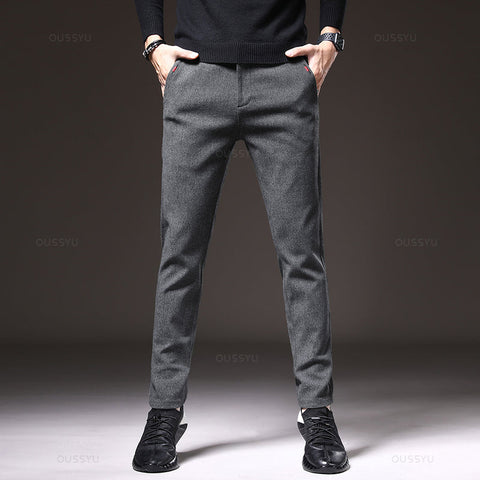 Leo | Elegante Wollhose mit schmaler Passform