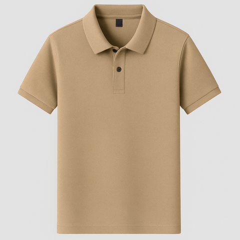 Hussein | Polo-Shirt mit kurzen Ärmeln