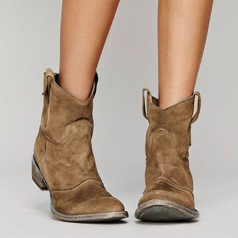Sharon | Stylische Stiefeletten Damen - Elegante Business Stiefeletten Herbst