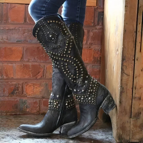 Asa | Western Knöchelstiefel Damen - Trend Stiefel Herbst 2024