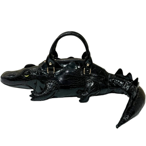 Stephanie | Gator Umhängetasche - Elegante Business Umhängetasche für Fashion Trends