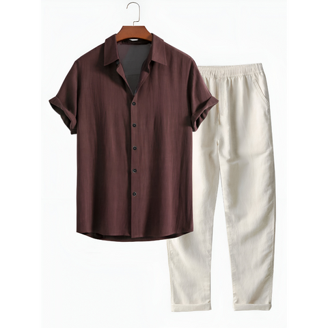 Drake | Halbarm-Shirt und Hose Set