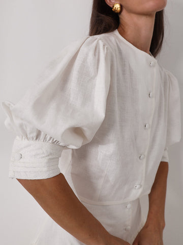 Felicia | Elegante Leinenbluse