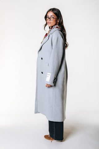 Lea | Eleganter Wollmantel Damen - Winteroutfit für Frauen