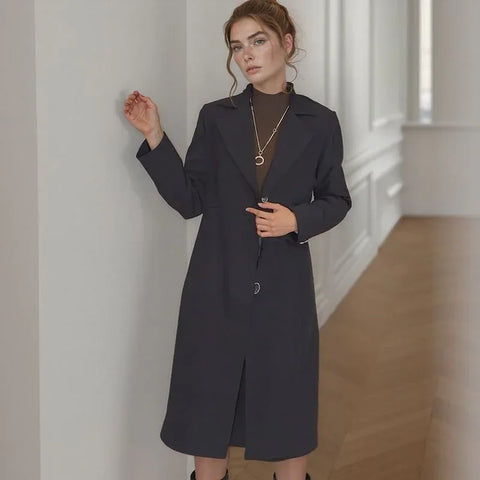 Lisel | Elegante Mäntel Damen - Charmanter Wintermantel mit Samtfutter