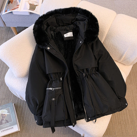 Isla | Eleganter Wintermantel Damen - Stylischer Mantel mit Fell