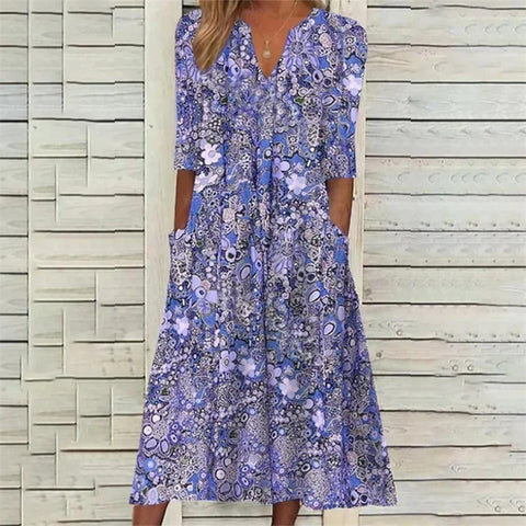Gian | Jannama - Elegantes Sommerkleid mit Bauchabdeckung