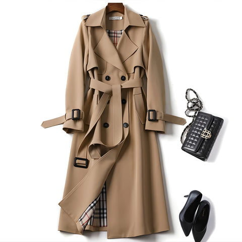 Agnes | Stylischer Trenchcoat Damen - Elegantes Winteroutfit für Frauen & Fashion Trends