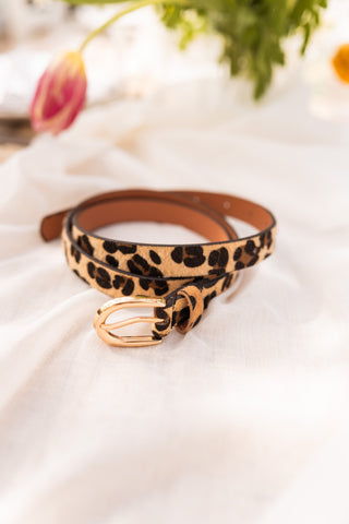 Dannya | Verstellbarer Gürtel mit Leopardenmuster
