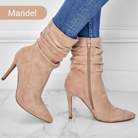 Grace | Spitze Stiefeletten mit Absatz