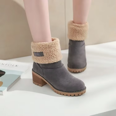 Zara519XL | Stylische Schneestiefel Damen - Warme Winterstiefel für kalte Tage