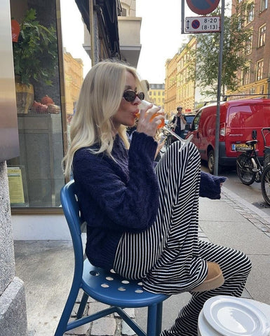 Fay | Streifenhose