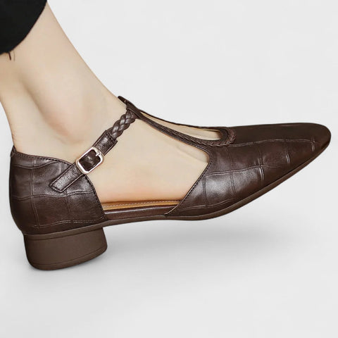 Bettina | Orthopädische Lederschuhe Damen - Bequeme Büroschuhe & Winteroutfit für Frauen