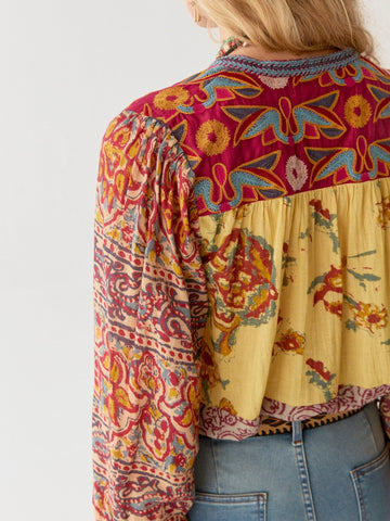 Vaughn | Leandra Bluse - Mullumbimby Patch