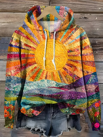 Aria | Hoodie mit Sonnenaufgang