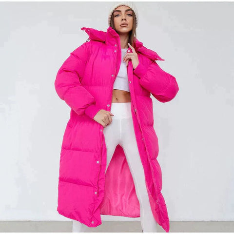 Rosa | Lange Jacke