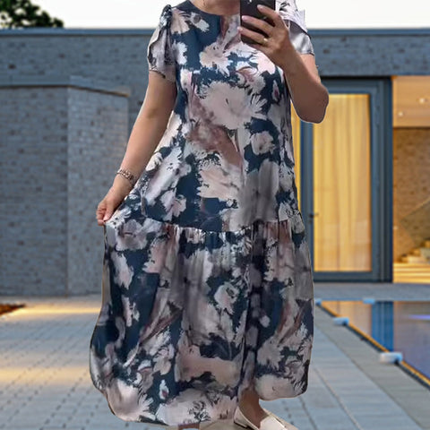 Mare | Frühlings- und Sommermode Blumenkleid lang