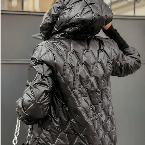 Nora | Damen Jacke - Winter Mode Outfits & Strickrock Outfit Winter