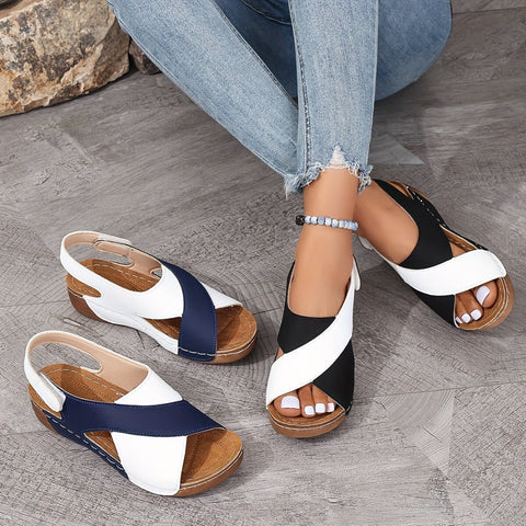 Nesha | Strandsandalen mit offener Spitze