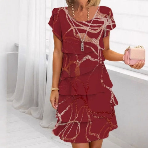 Zaina | Elegantes Plisseekleid für Damen
